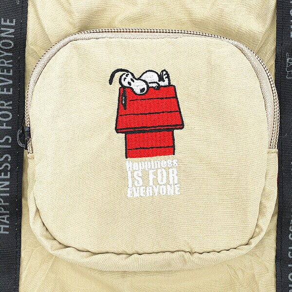 スヌーピー ショッピングバッグ トートバッグ ベージュ ROOTOTE ルートート SNOOPY