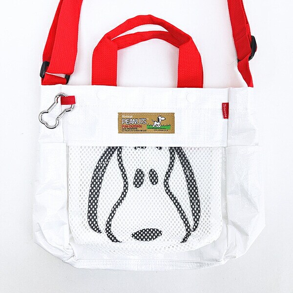 スヌーピー 2WAYショルダートートバッグ (ホワイト) ルートート ROOTOTE SNOOPY