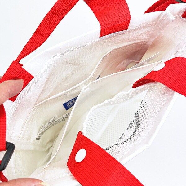 スヌーピー 2WAYショルダートートバッグ (ホワイト) ルートート ROOTOTE SNOOPY