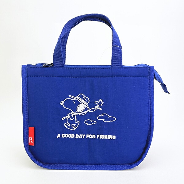 スヌーピー ランチトートバッグ (ブルー) ルートート ROOTOTE SNOOPY