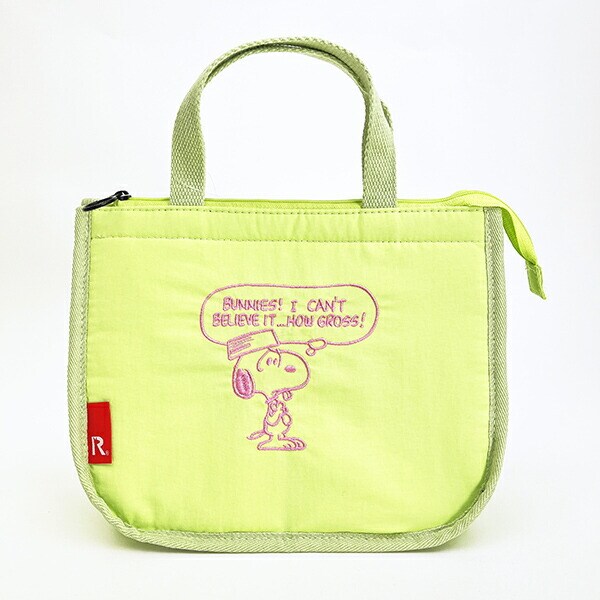 スヌーピー ランチトートバッグ (グリーン) ルートート ROOTOTE SNOOPY