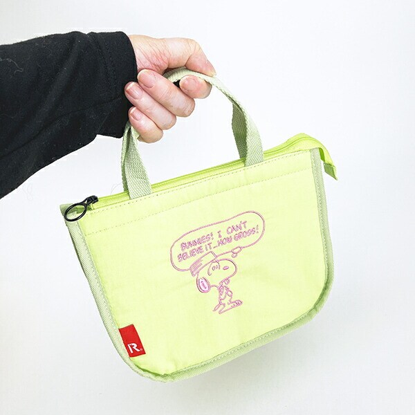 スヌーピー ランチトートバッグ (グリーン) ルートート ROOTOTE SNOOPY