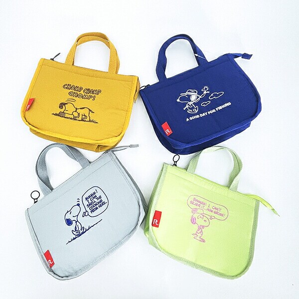 スヌーピー ランチトートバッグ (グリーン) ルートート ROOTOTE SNOOPY