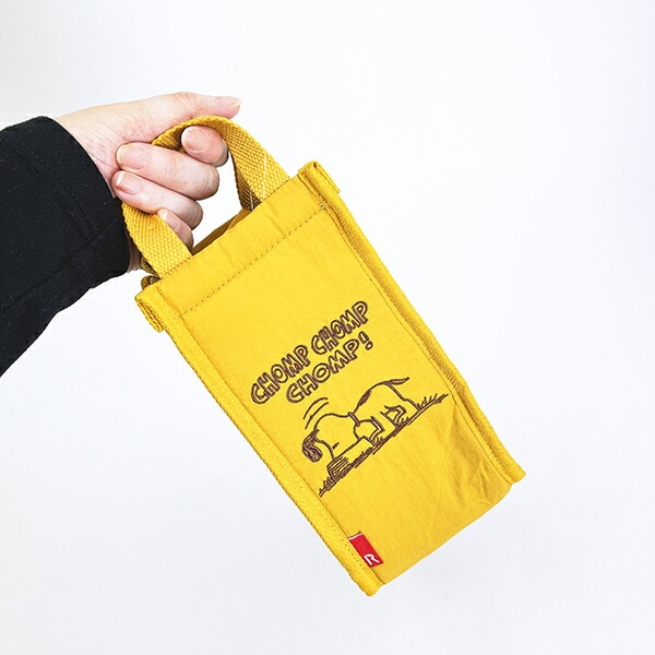スヌーピー 2WAYボトルショルダートートバッグ (イエロー) ランチ ルートート ROOTOTE SNOOPY