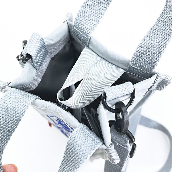 スヌーピー 2WAYボトルショルダートートバッグ (グレー) ランチ ルートート ROOTOTE SNOOPY