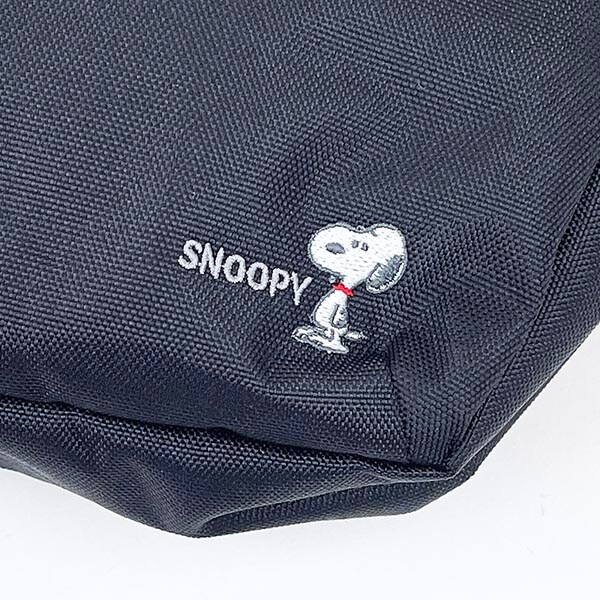 スヌーピー 2WAYミニトートショルダーバッグ （ブラック） カジュアルバッグ ルートート SNOOPY