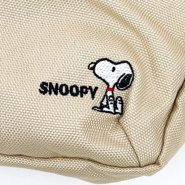 スヌーピー 2WAYミニトートショルダーバッグ （ベージュ） カジュアルバッグ ルートート SNOOPY