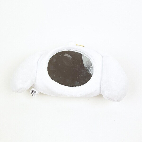 サンリオ シナモロール ぬいぐるみミラー 鏡 文具 ボールチェーン付き