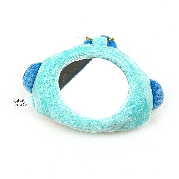 サンリオ ハンギョドン ぬいぐるみミラー 鏡 文具 ボールチェーン付き