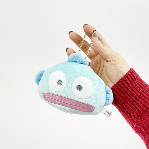 サンリオ ハンギョドン ぬいぐるみミラー 鏡 文具 ボールチェーン付き