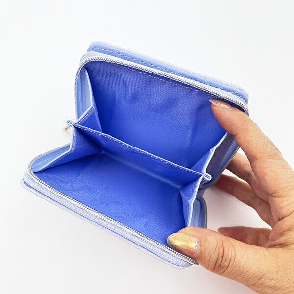 オバケーヌ 2つ折りお財布 平成レトロ