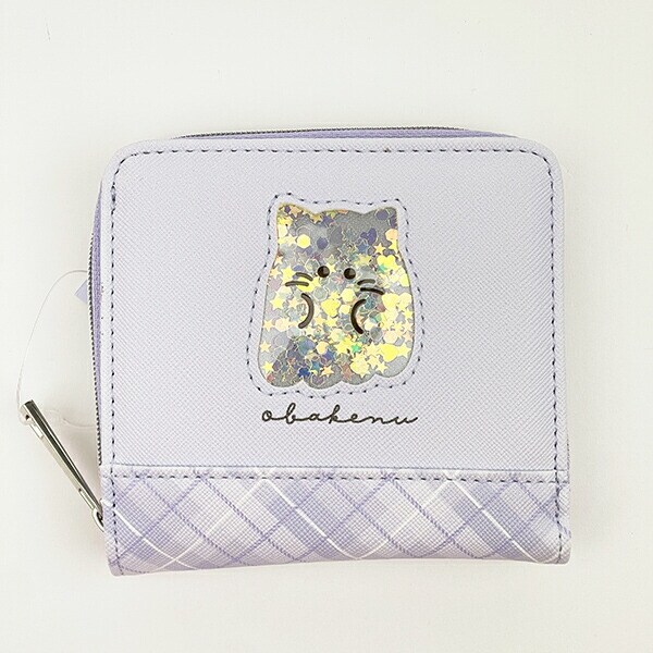 オバケーヌ 2つ折りお財布 平成レトロ
