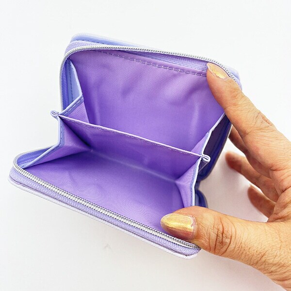 オバケーヌ 2つ折りお財布 平成レトロ