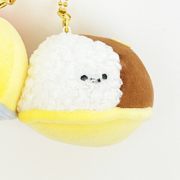 ニコぬい オムライスとカレーライス ぬいぐるみマスコットキーホルダー