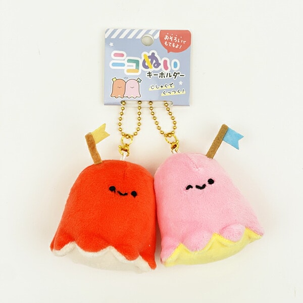 ニコぬい タコさんウィンナー ぬいぐるみマスコットキーホルダー