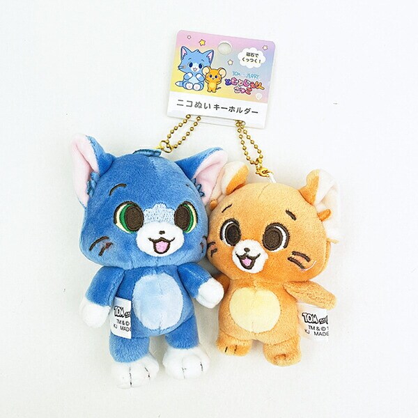 トムとジェリー とむとじぇりーごっこ ニコぬいキーホルダー