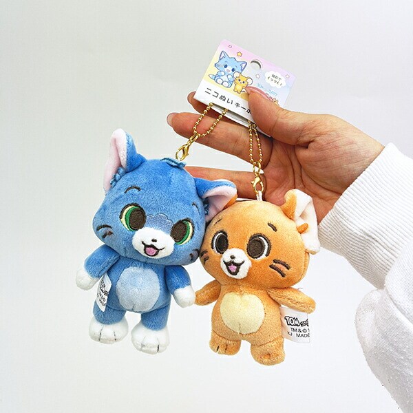 トムとジェリー とむとじぇりーごっこ ニコぬいキーホルダー