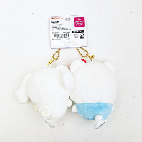 サンリオ シナモロール × ハローキティ ニコぬいキーホルダー シナモン Sanrio