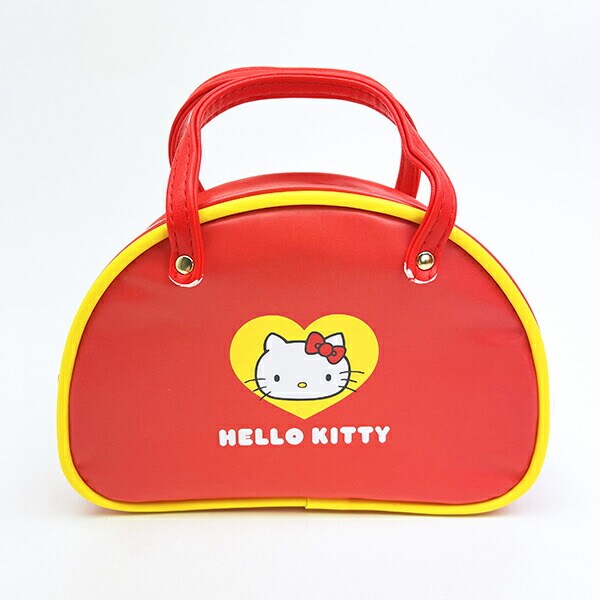 サンリオ ハローキティ ボストンペンケース (レッド) 筆箱 文具 Sanrio