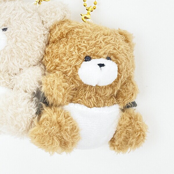 たろちゃんず くまじろ くまたろ ニコぬいキーホルダー ベビーver. マスコット