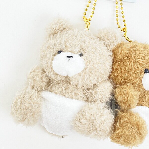 たろちゃんず くまじろ くまたろ ニコぬいキーホルダー ベビーver. マスコット