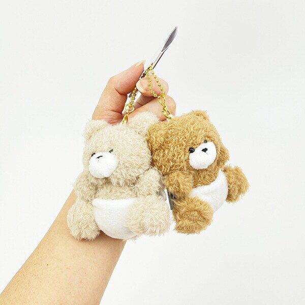 たろちゃんず くまじろ くまたろ ニコぬいキーホルダー ベビーver. マスコット