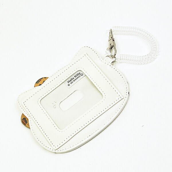 サンリオ ハローキティ パスケース リボンヒョウ柄 定期入れ Sanrio