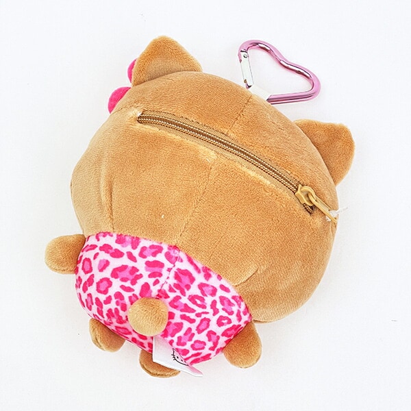 サンリオ 日焼け キティ もちぬいポーチ レオパード Sanrio