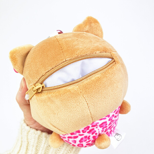 サンリオ 日焼け キティ もちぬいポーチ レオパード Sanrio