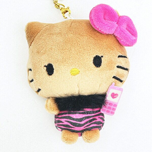 サンリオ ハローキティ＆ミミィ ニコぬいキーホルダー ぬいぐるみ 日焼け キティ Sanrio
