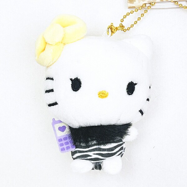 サンリオ ハローキティ＆ミミィ ニコぬいキーホルダー ぬいぐるみ 日焼け キティ Sanrio