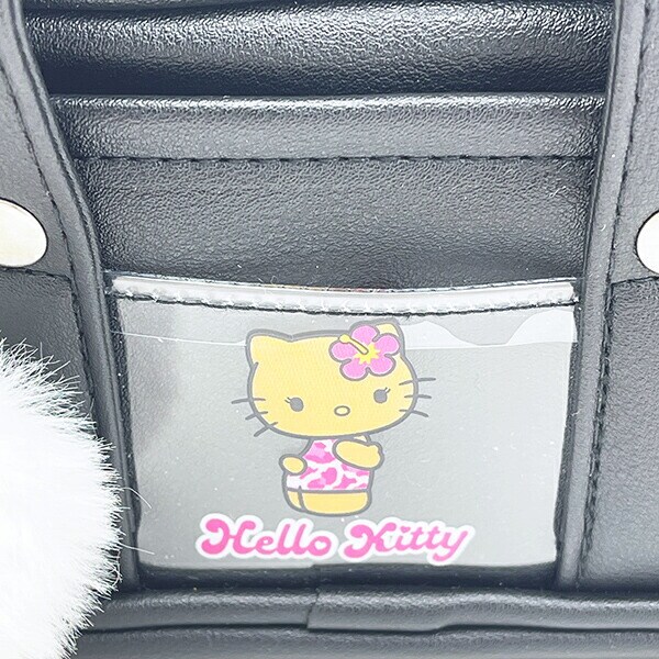 サンリオ 日焼け キティ スクバ風ペンケース ブラック 文具 Sanrio
