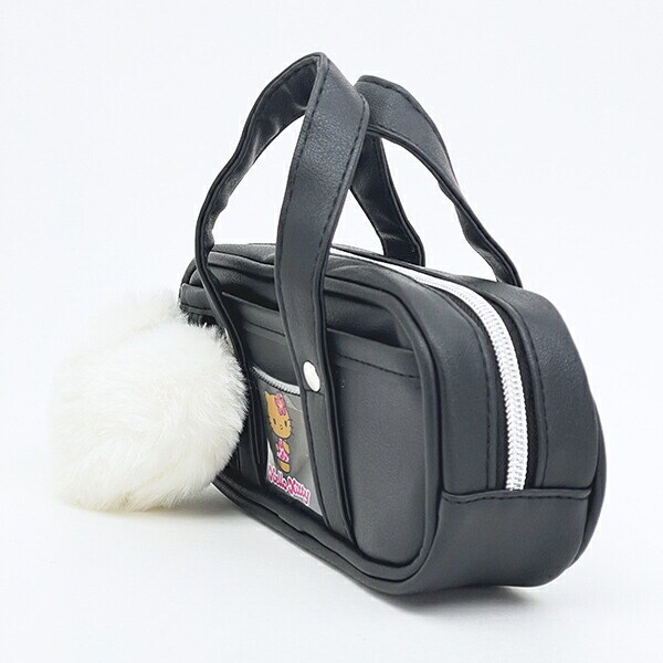 サンリオ 日焼け キティ スクバ風ペンケース ブラック 文具 Sanrio