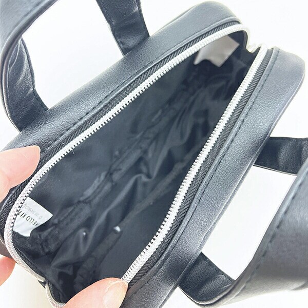 サンリオ 日焼け キティ スクバ風ペンケース ブラック 文具 Sanrio