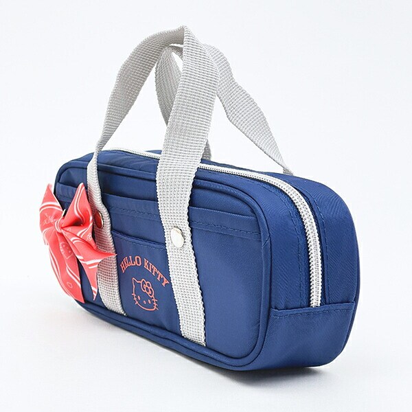 サンリオ ハローキティ スクバ風ペンケース ネイビー Sanrio