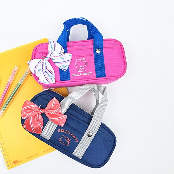 サンリオ ハローキティ スクバ風ペンケース ピンク Sanrio