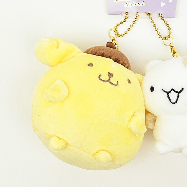 サンリオ ポムポムプリン マフィン ニコぬいキーホルダー マスコット Sanrio