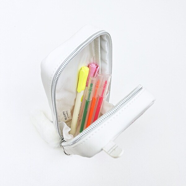 サンリオ 日焼け キティ ガラケー型ペンケース ホワイト Sanrio