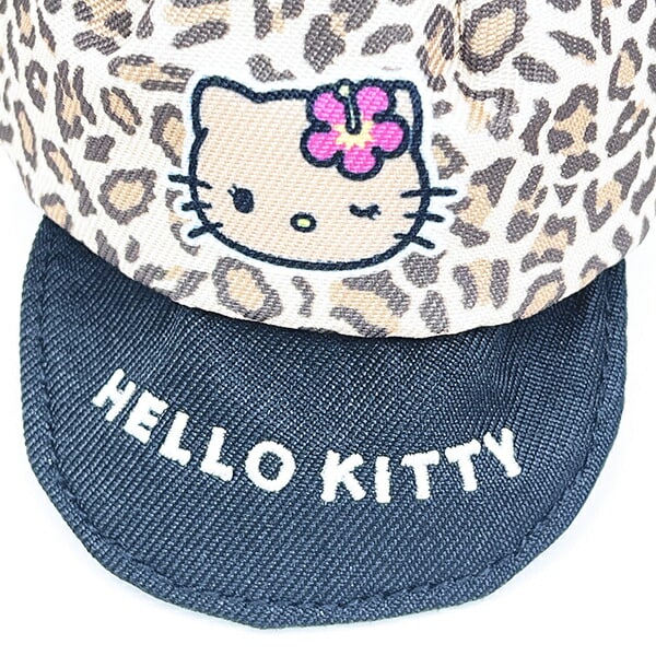 サンリオ 日焼けキティ ミニキャブキーホルダー ヒョウ柄 Sanrio