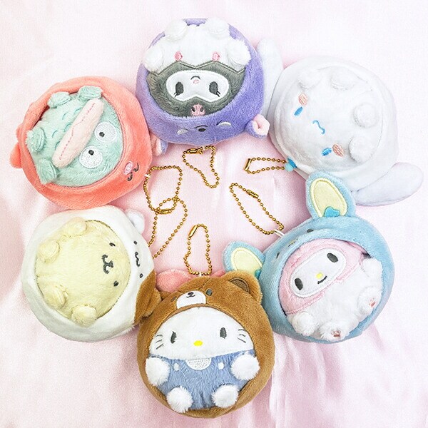 サンリオ ハンギョドン かくれぬいキーホルダー マスコット Sanrio