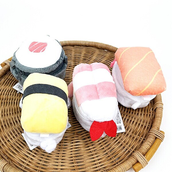サンリオ マイメロディ ぬいぐるみポーチ 寿司 小物入れ メイク入れ