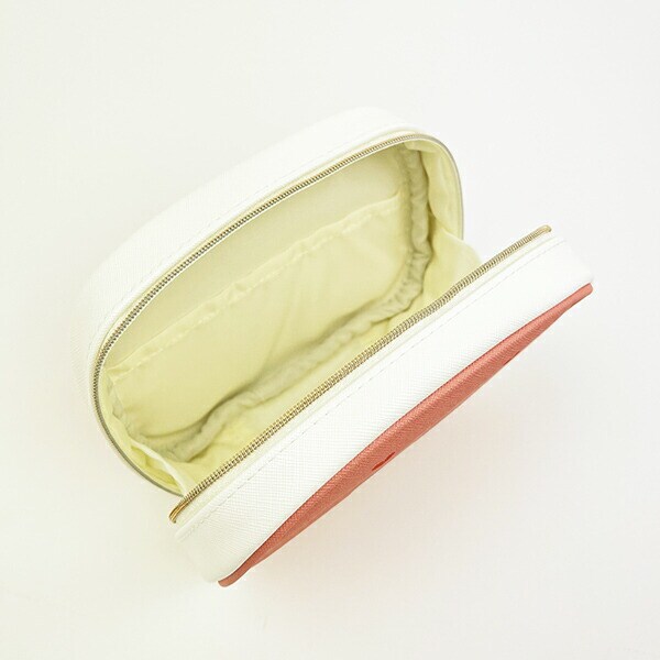 水森亜土 ラウンドポーチ ピンク