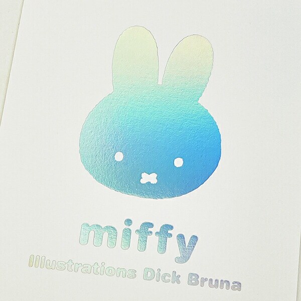 ミッフィー miffy ポストカード (フェイス) 文具 日本製