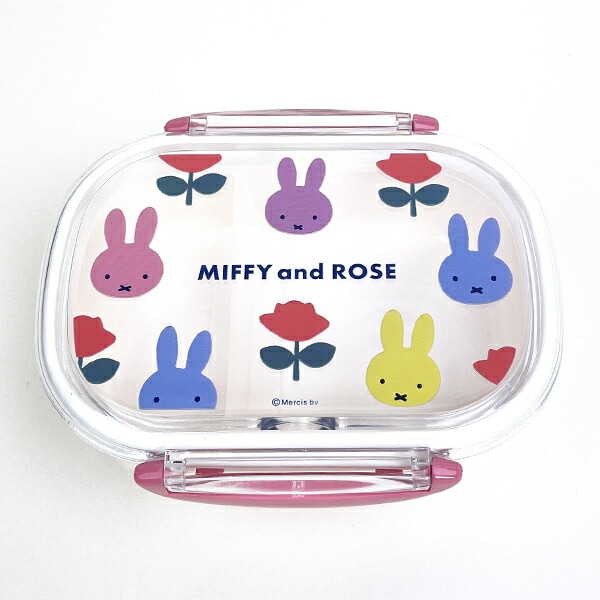 ミッフィー miffy ミッフィーアンドローズ ランチボックス お弁当箱 ランチ スクール キッズ