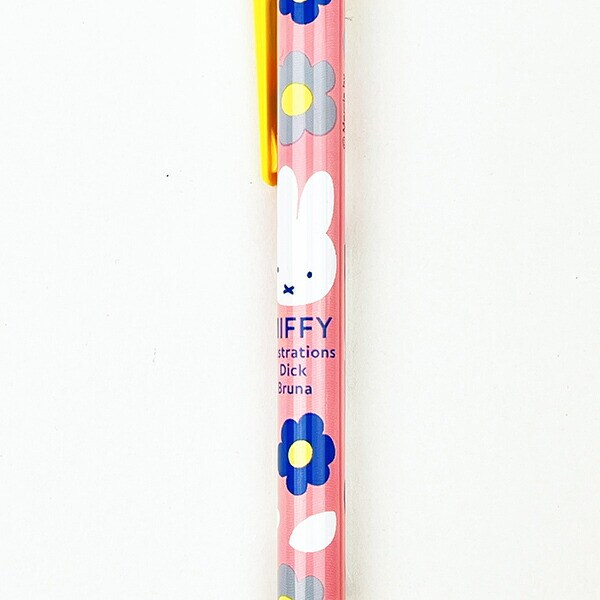 ミッフィー miffy フラワーピンク くるりんボールペン 文具 日本製