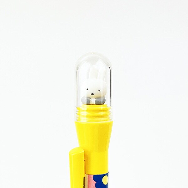 ミッフィー miffy フラワーピンク くるりんボールペン 文具 日本製