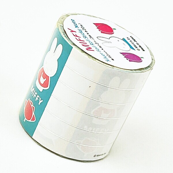 ミッフィー miffy チューリップ ロール付箋 文具 日本製