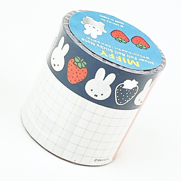 ミッフィー miffy イチゴ ロール付箋 文具 日本製