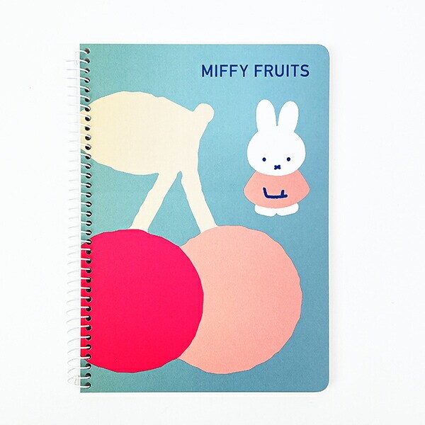 ミッフィー miffy ノート(B6) 文具 MIFFY FRUITS 日本製