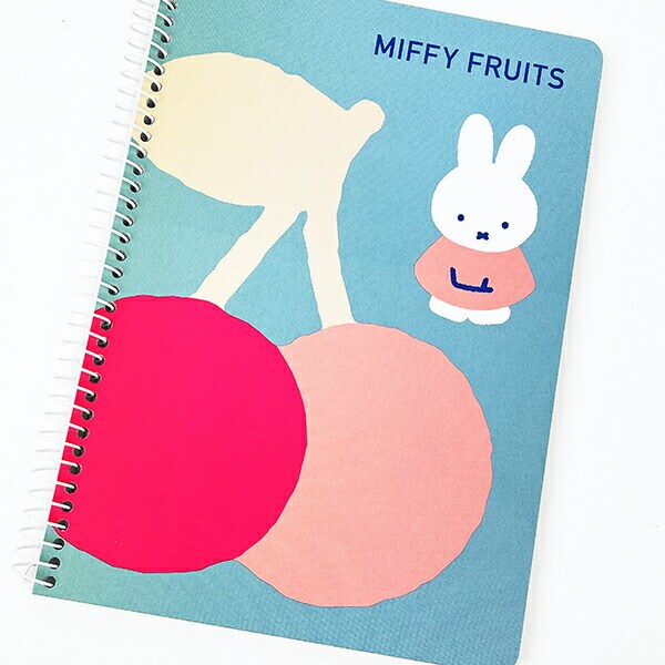 ミッフィー miffy ノート(B6) 文具 MIFFY FRUITS 日本製
